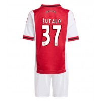 Ajax Josip Sutalo #37 Hjemmedraktsett Barn 2025-26 Kortermet (+ Korte bukser)